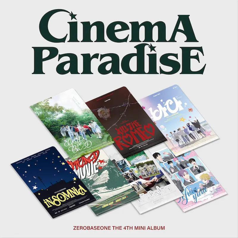 リトルジャマー Cinema Selection Olive Package ZEROBASEONE 4th Mini Album - CINEMA PARADISE (ZEROSE Ver