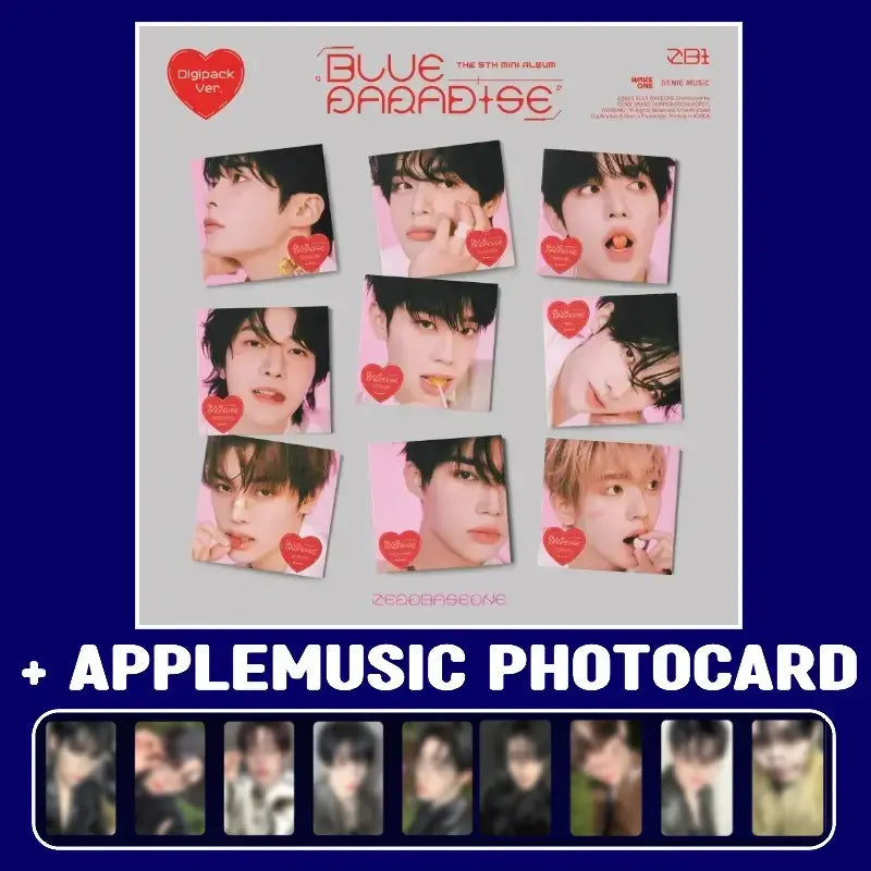 新入荷 - Album Mini 5th ZEROBASEONE BLUE + Ver.) (Digipack PARADISE アイドル