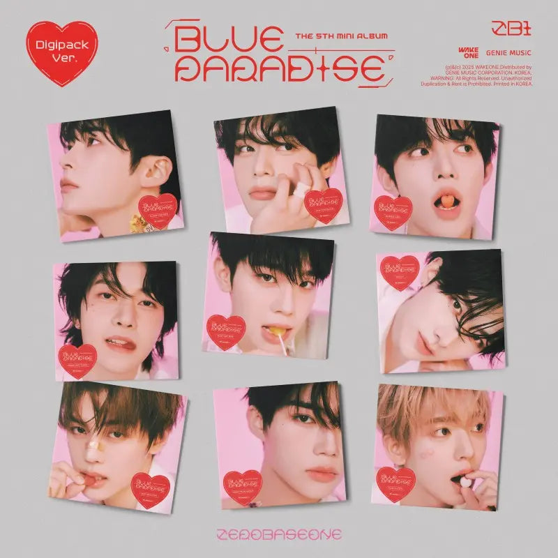 【サイズ交換ＯＫ】 ZEROBASEONE Ver (Digipack PARADISE BLUE - Album Mini 5th タイムセール