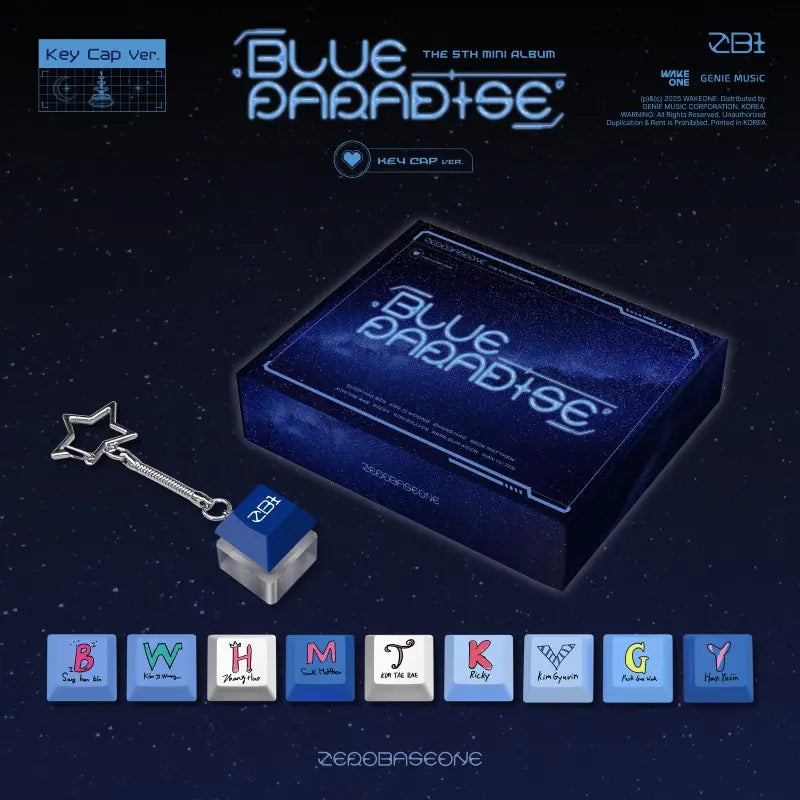 ZEROBASEONE - BLUE PARADISE Key Cap Ver.