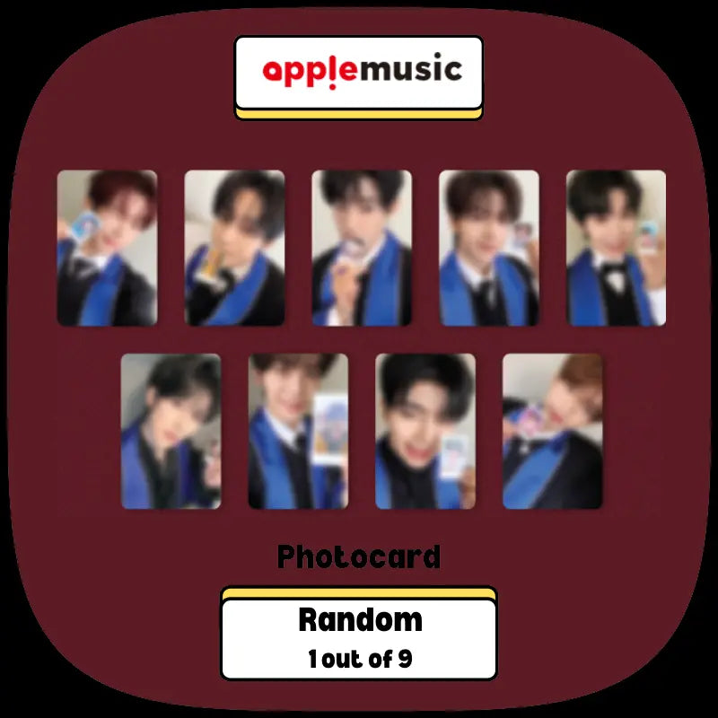 ZEROBASEONE Special Limited Album - RE-FLOW + APPLEMUSIC Photocard