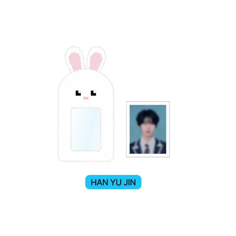 ZEROBASEONE Timeless World Official Merchandise - Fluffy ID Holder