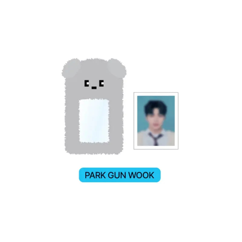 ZEROBASEONE Timeless World Official Merchandise - Fluffy ID Holder