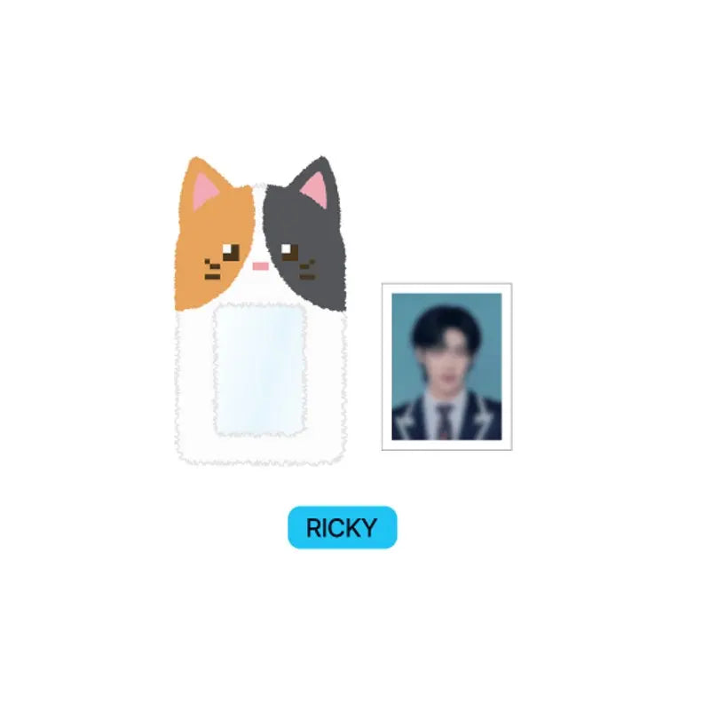 ZEROBASEONE Timeless World Official Merchandise - Fluffy ID Holder