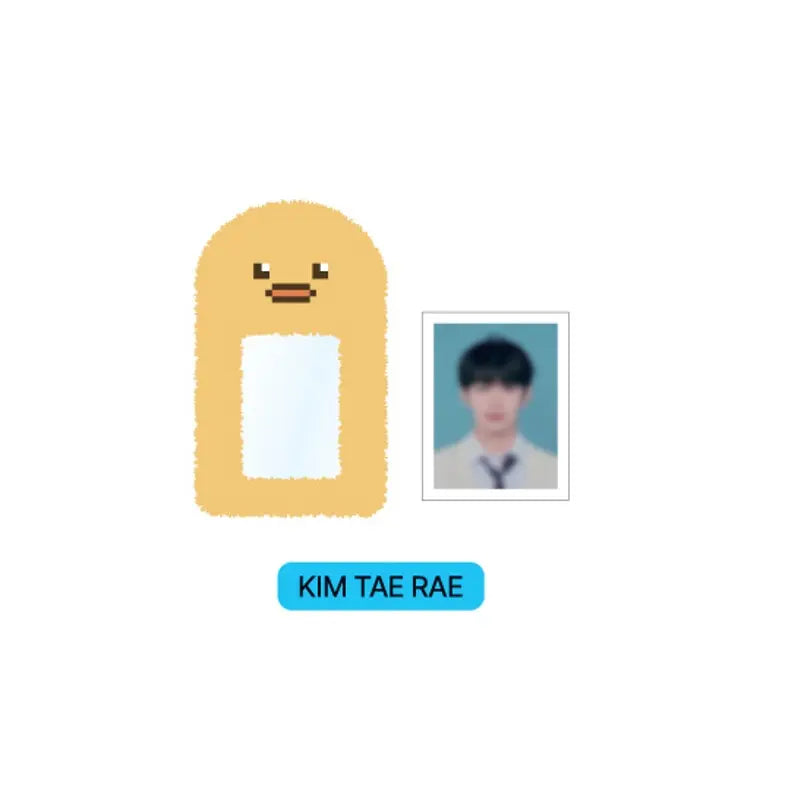 ZEROBASEONE Timeless World Official Merchandise - Fluffy ID Holder