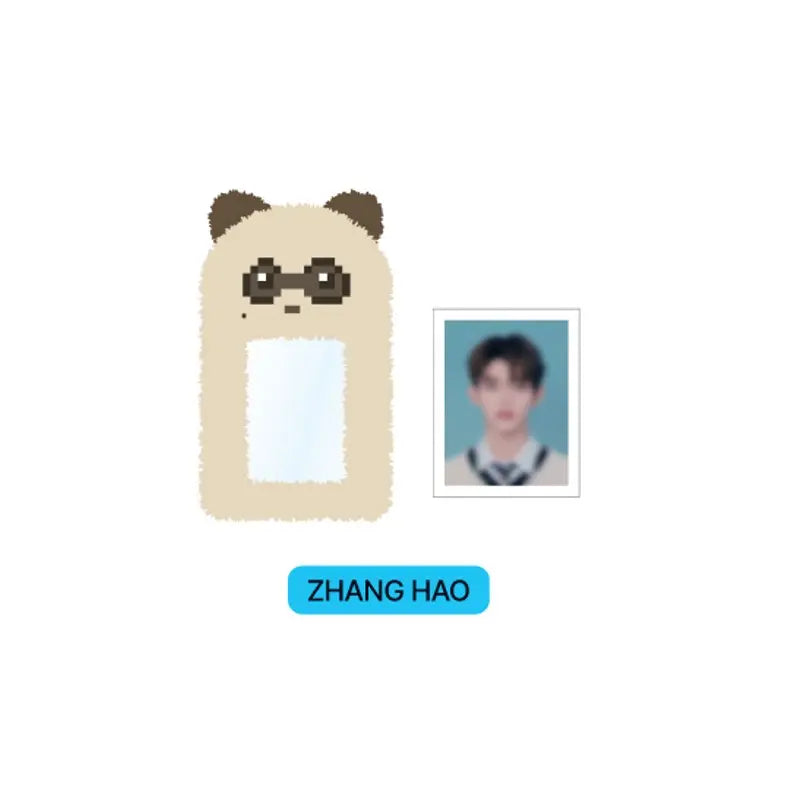 ZEROBASEONE Timeless World Official Merchandise - Fluffy ID Holder