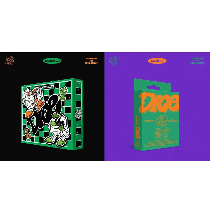 ZOONIZINI 1st Mini Album - DICE – Choice Music LA ZOONIZINI 1st Mini Album - DICE – Choice Music LA