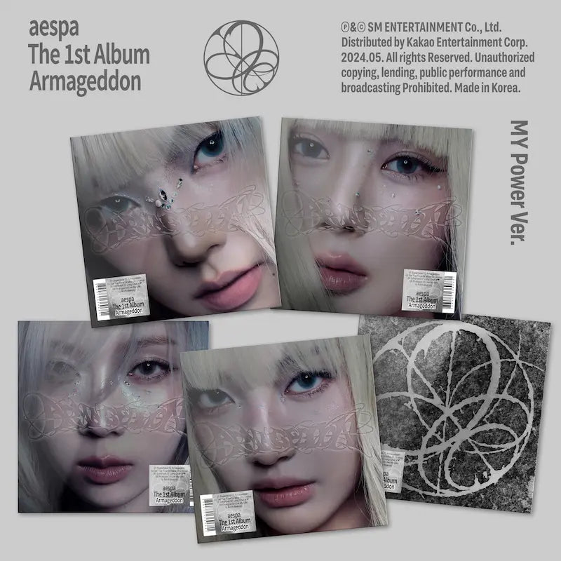 aespa 1st Album - Armageddon (MY Power Ver.) – Choice Music LA aespa 1st Album - Armageddon (MY Power Ver.) – Choice Music LA