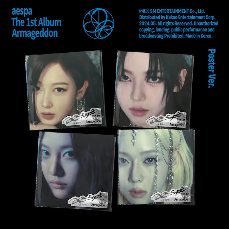 aespa 1st Album - Armageddon (Poster Ver.) – Choice Music LA