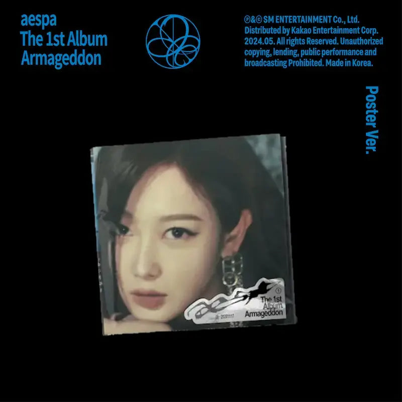 aespa 1st Album - Armageddon (Poster Ver.) – Choice Music LA aespa 1st Album - Armageddon (Poster Ver.) – Choice Music LA