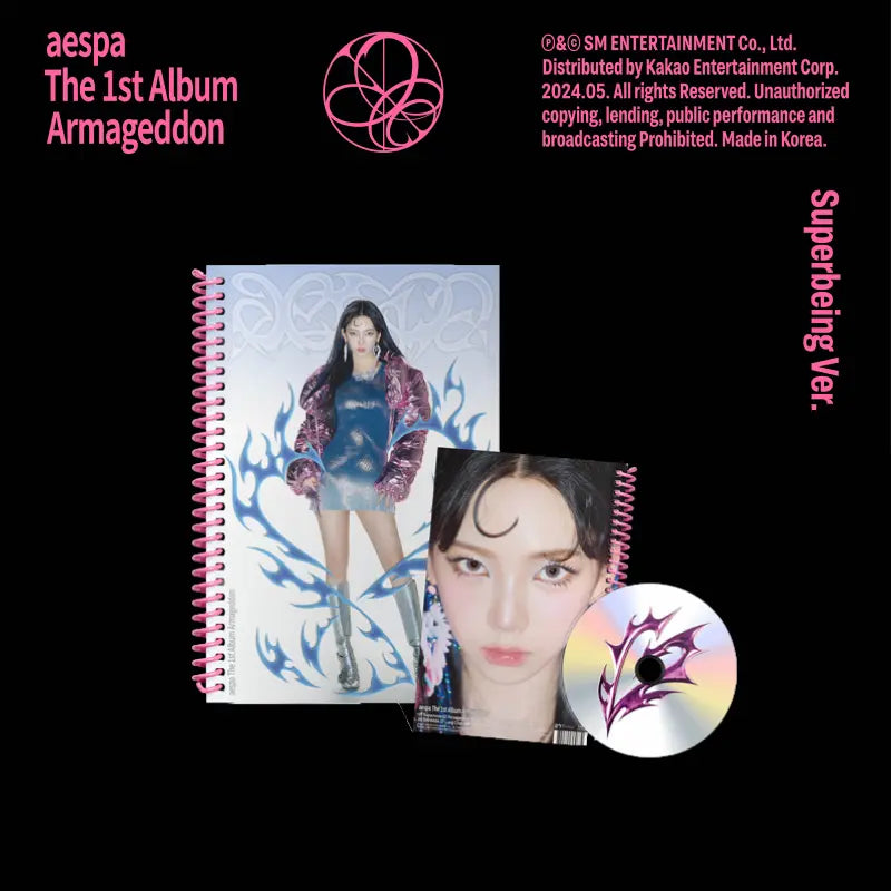 aespa 1st Album - Armageddon (Superbeing Ver.) – Choice Music LA aespa 1st Album - Armageddon (Superbeing Ver.) – Choice Music LA