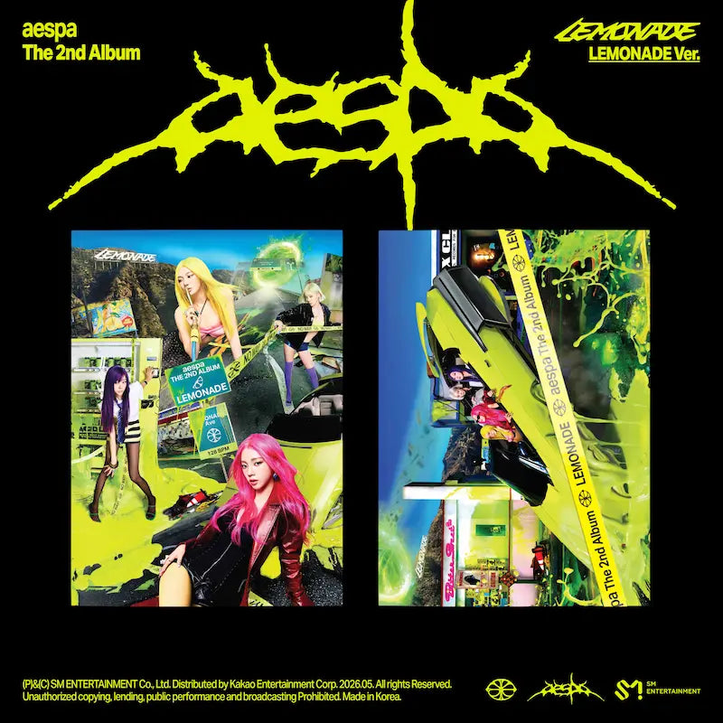 aespa 2nd Album - LEMONADE (Lemonade Ver.) – Choice Music LA