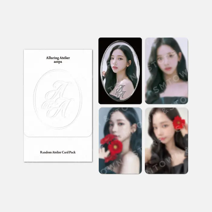 aespa Alluring Atelier Official Merchandise - Random Atelier Card Pack