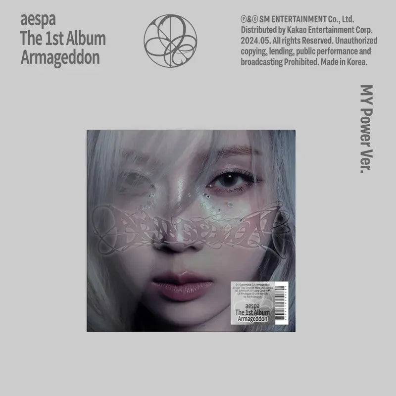 aespa 1st Album - Armageddon (MY Power Ver.) + Photocard