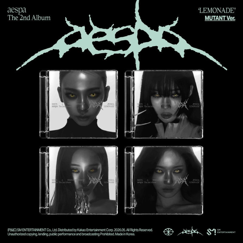 aespa 2nd Album - LEMONADE (Mutant Ver.) – Choice Music LA