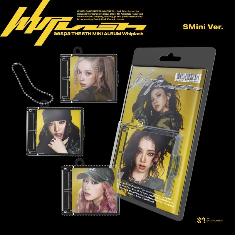 aespa 5th Mini Album - Whiplash (SMini Ver.) – Choice Music LA aespa 5th Mini Album - Whiplash (SMini Ver.) – Choice Music LA