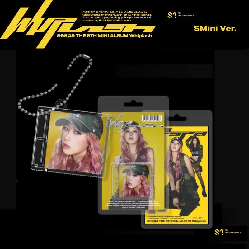 aespa 5th Mini Album - Whiplash (SMini Ver.) – Choice Music LA aespa 5th Mini Album - Whiplash (SMini Ver.) – Choice Music LA