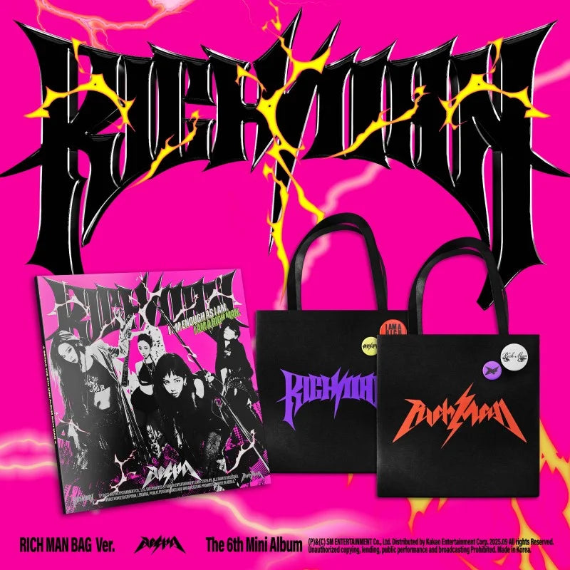 aespa 6th Mini Album - Rich Man (Rich Man Bag Ver.)