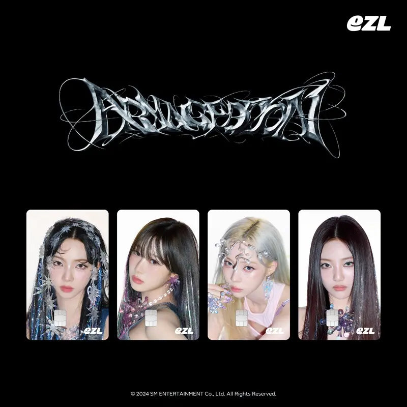 送料無料 ギフト aespa Armageddon Official Merchandise - EZL Card – Choice タレントカード