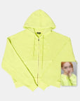 aespa MAKE IT LEMONADE Official Merchandise - Cropped Zip-Up Hoodie Set
