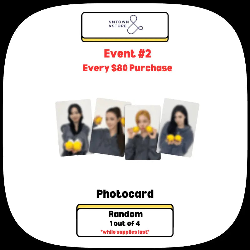 Pre-Order] aespa MAKE IT LEMONADE Official Merchandise - Zip-Up