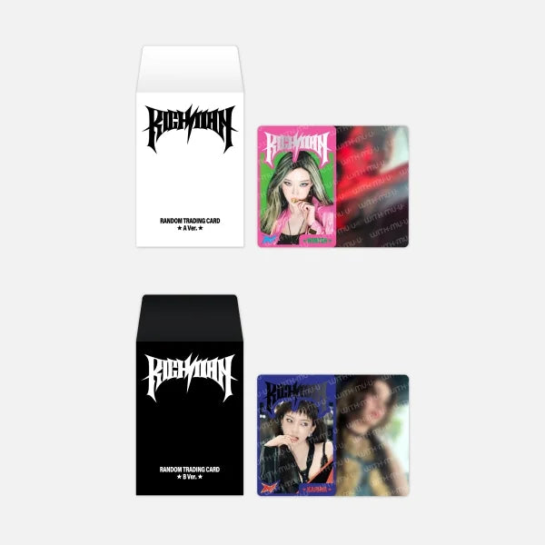 タレントカード aespa rich man weverse Pre-Order] aespa Week #Rich Man Official Merchandise