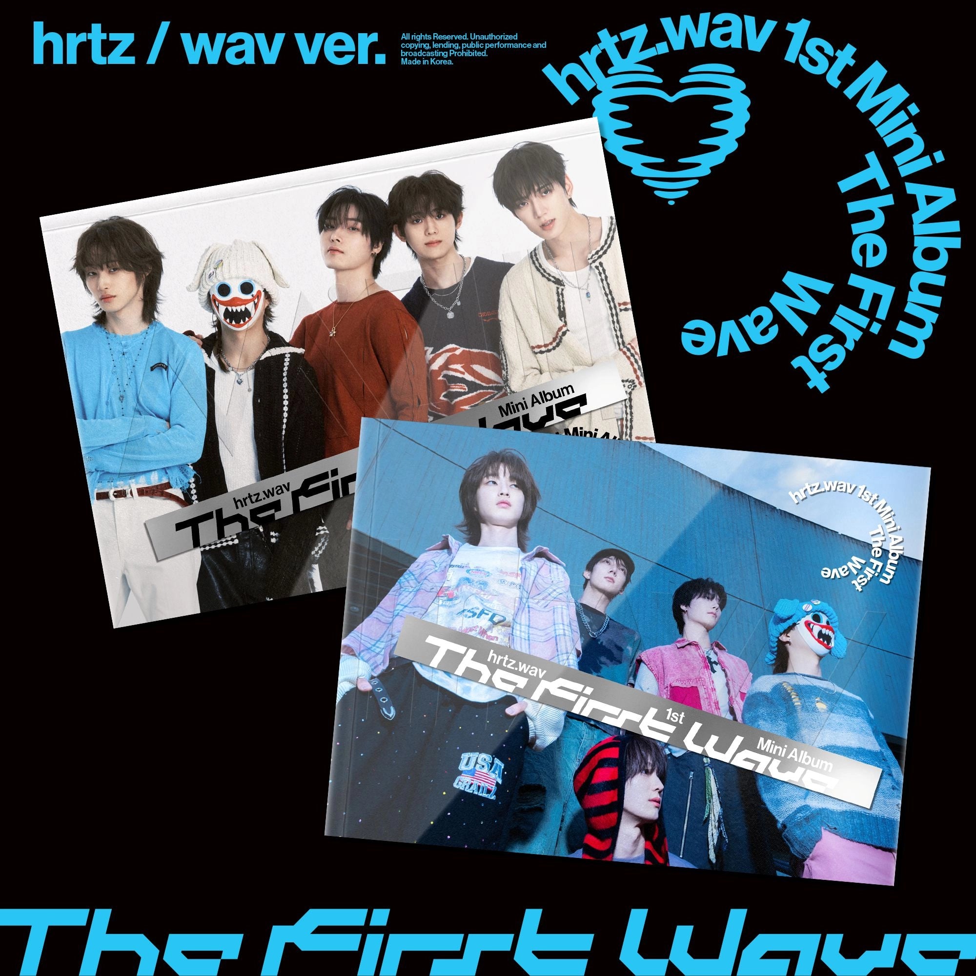 hrtz.wav 1st Mini Album - The First Wave – Choice Music LA
