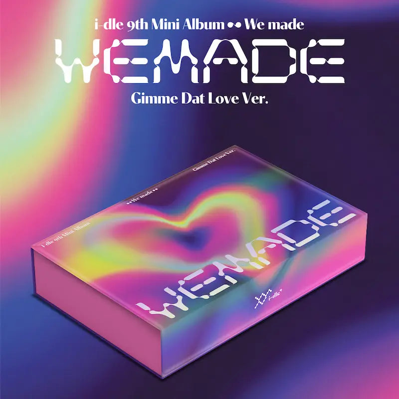 i-dle 9th Mini Album - We Made (Gimme Dat Love Ver.) – Choice Music LA i-dle 9th Mini Album - We Made (Gimme Dat Love Ver.) – Choice Music LA