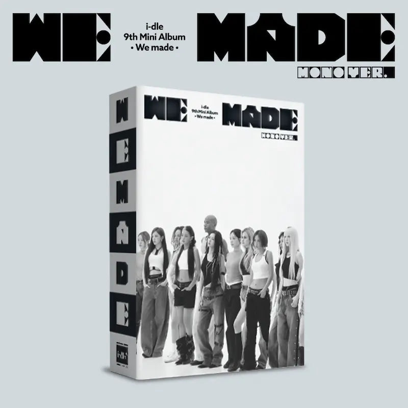 i-dle 9th Mini Album - We Made + APPLEMUSIC Photocard – Choice