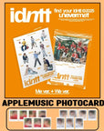 idntt 1st Mini Album - unevermet + APPLEMUSIC Photocard