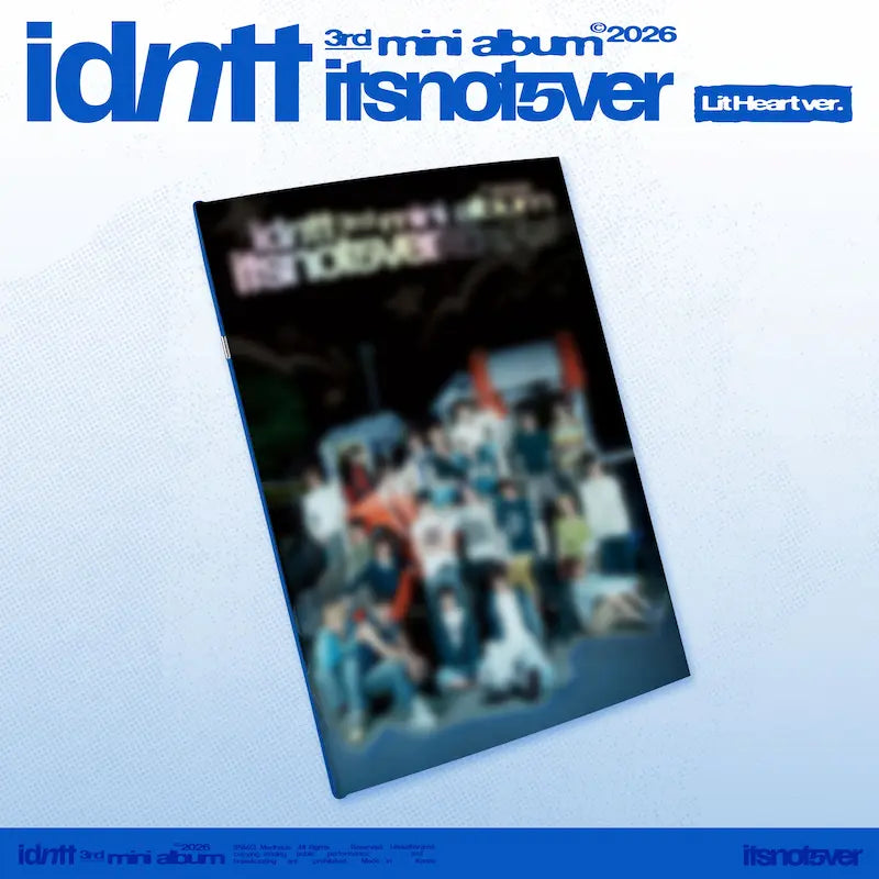 Pre-Order] idntt 3rd Mini Album - itsnotover – Choice Music LA