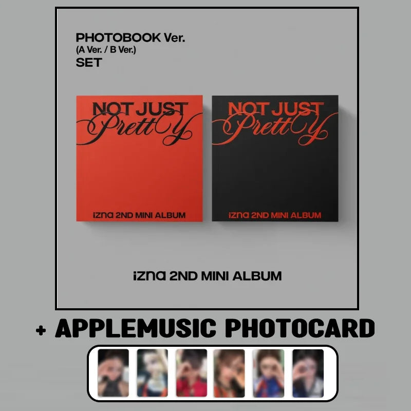 izna 2nd Mini Album - NOT JUST PRETTY (Photobook Ver.) + izna 2nd Mini Album - NOT JUST PRETTY (Photobook Ver.) +