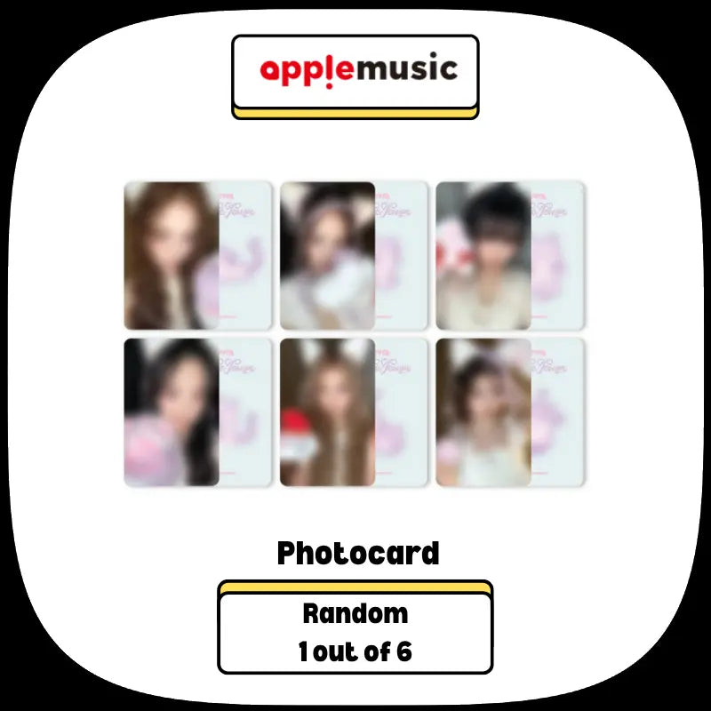 izna ジョンウン　ポストカード izna 3rd Mini Album - SET THE TEMPO (Postcard Ver.) + APPLEMUSIC