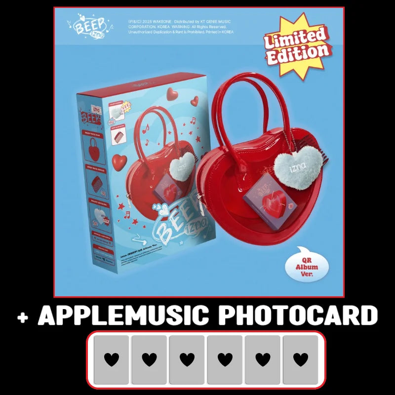 izna Single Album - BEEP (QR Album Ver.) + APPLEMUSIC izna Single Album - BEEP (QR Album Ver.) + APPLEMUSIC