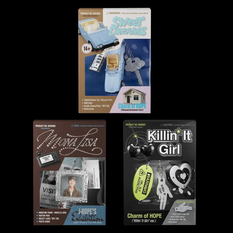 BTS j-hope ホビ チャーム Charm of HOPE アルバム j-hope Album - Charm of HOPE – Choice Music LA