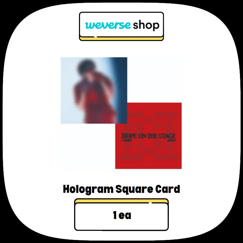 j-hope Tour HOPE ON THE STAGE in Japan Blu-Ray + Weverse Shop