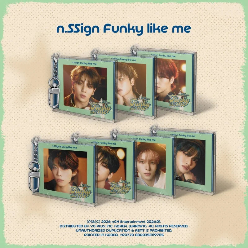 funky like me n.ssign ハンジュン サイン トレカ n.SSign Album - Funky like me (Mini Jewel Ver.) – Choice Music LA