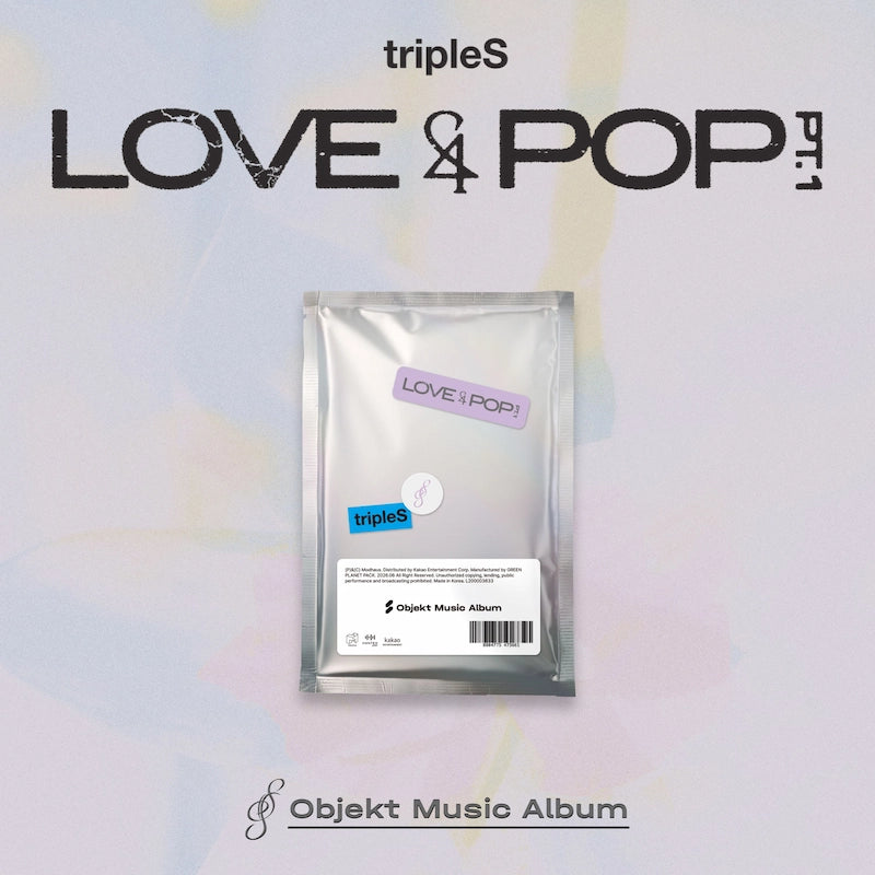 tripleS objekt OMA CC301 新品未開封 LOVE＆POP tripleS Album - LOVE&POP pt.1 (Objekt Music Album Ver.) – Choice