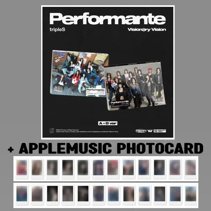 tripleS Visionary Vision Album - Performante + APPLEMUSIC