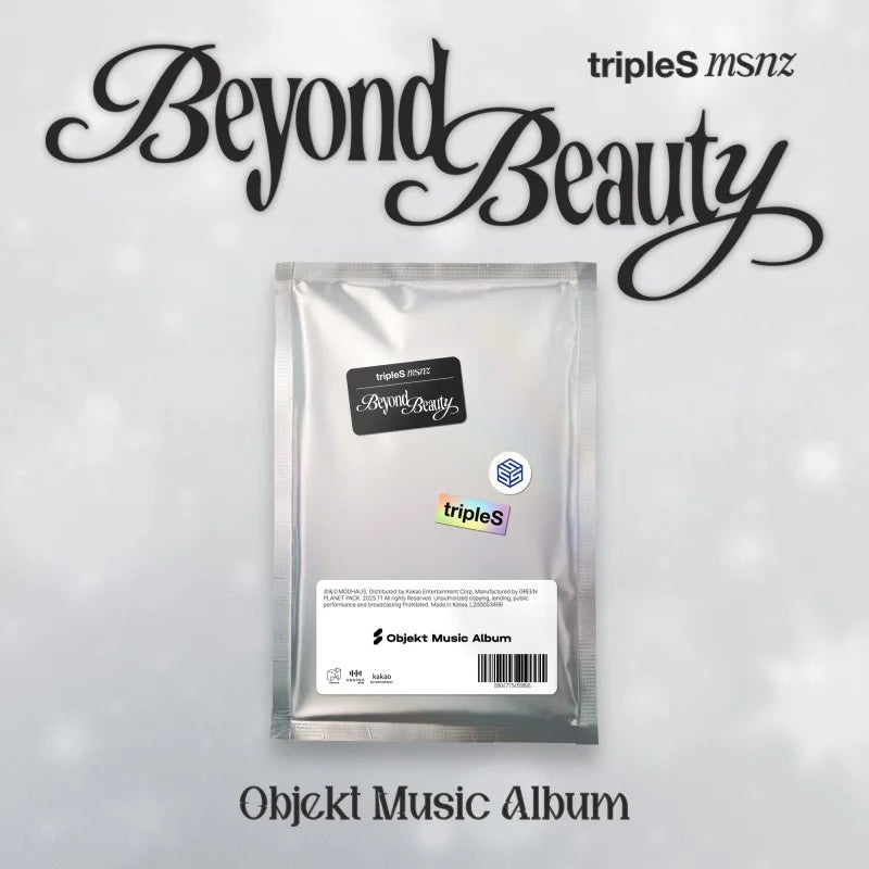 tripleS msnz Mini Album - Beyond Beauty (Objekt Music Album Ver