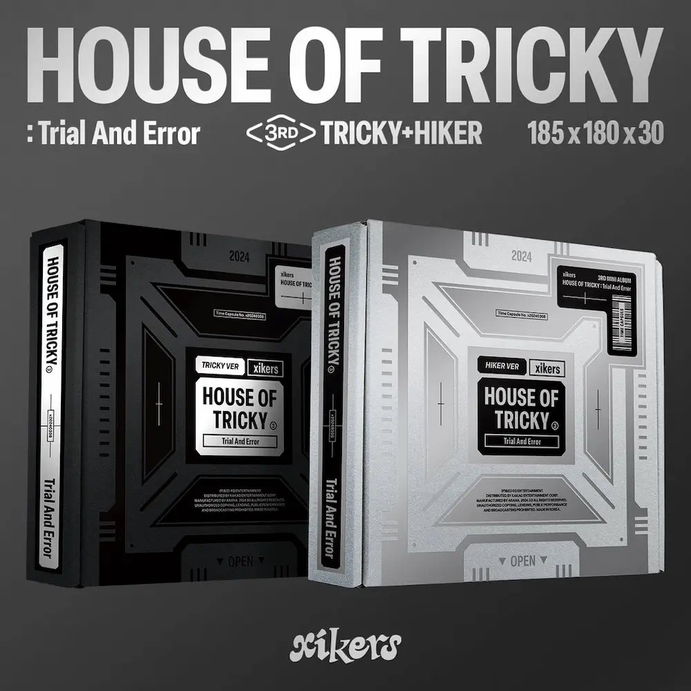xikers 3rd Mini Album - HOUSE OF TRICKY : Trial and Error