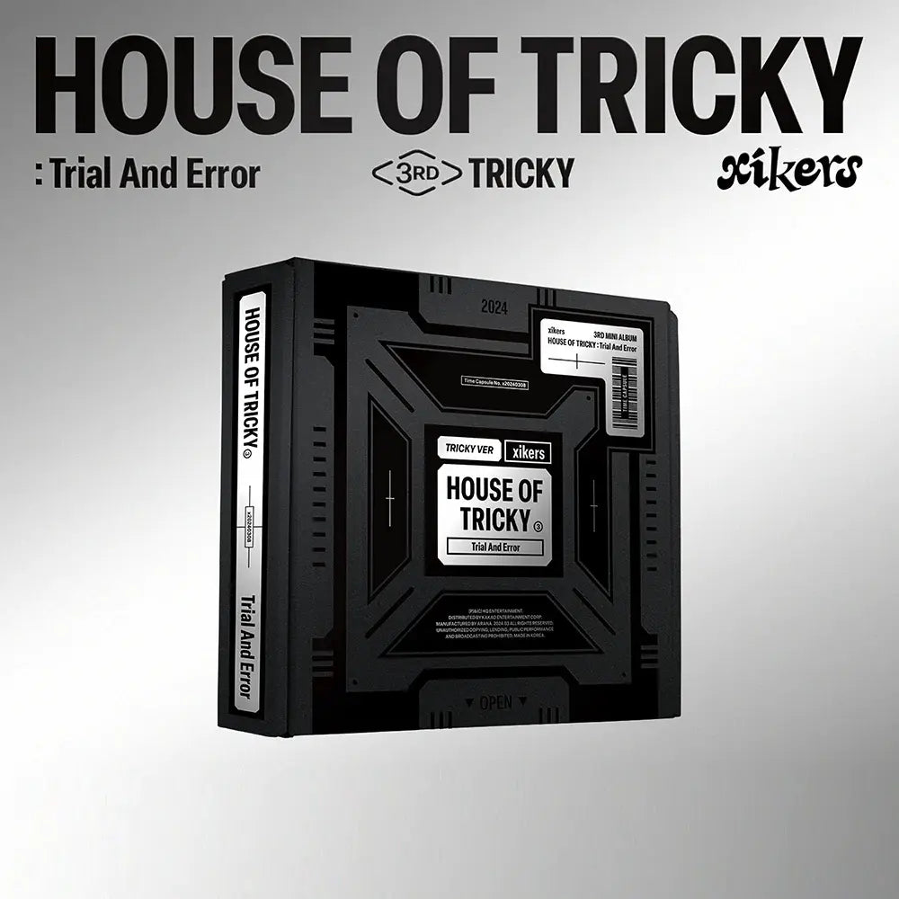 xikers 3rd Mini Album HOUSE OF TRICKY Trial and Error + Photocard
