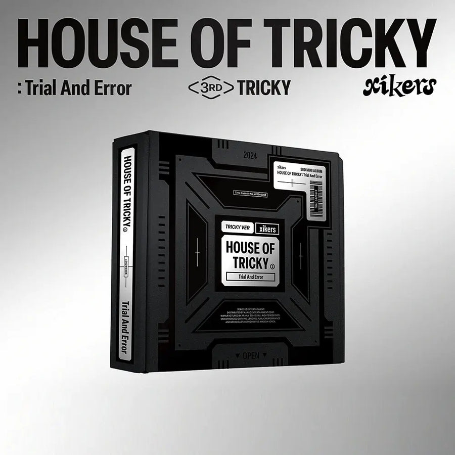xikers 3rd Mini Album - HOUSE OF TRICKY : Trial and Error