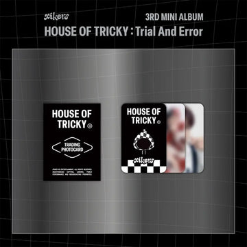 xikers HOUSE OF TRICKY : Trial and Error Official Merchandise - Random Trading Card Set