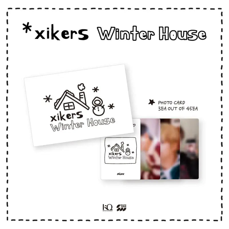 xikers Winter House Official Merchandise - Random Trading Card