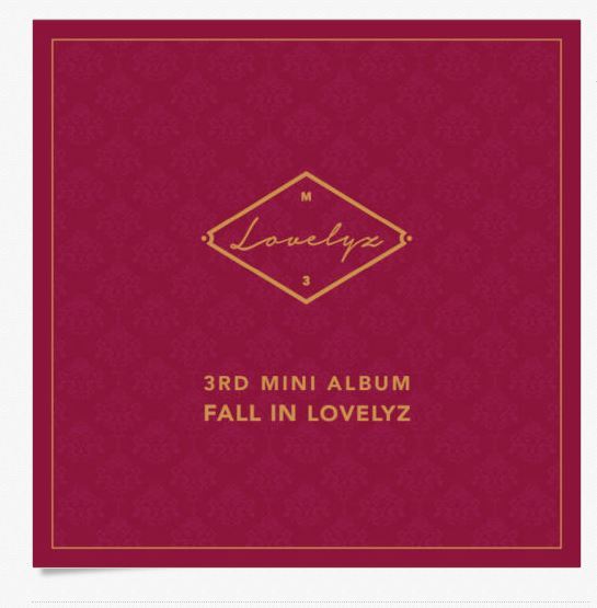 러블리즈LOVELYZ 3RD MINI ALBUM - FALL IN LOVELYZ