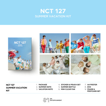 2019 NCT 127 Summer Vacation Kit
