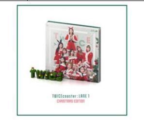  트와이스 TWICE 3rd Mini Album 'TWICEcoaster : LANE 1' CHRISTMAS EDITION+UNFOLDED POSTER