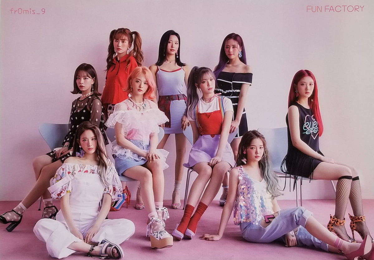2個組 fromis_9 韓国版 Fun Factory 1st Single 2個組 fromis_9 韓国版 Fun Factory 1st Single FROMIS9 FUN