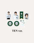 WayV 2021 Back To School Kit - Luggage Sticker + Photocard Set